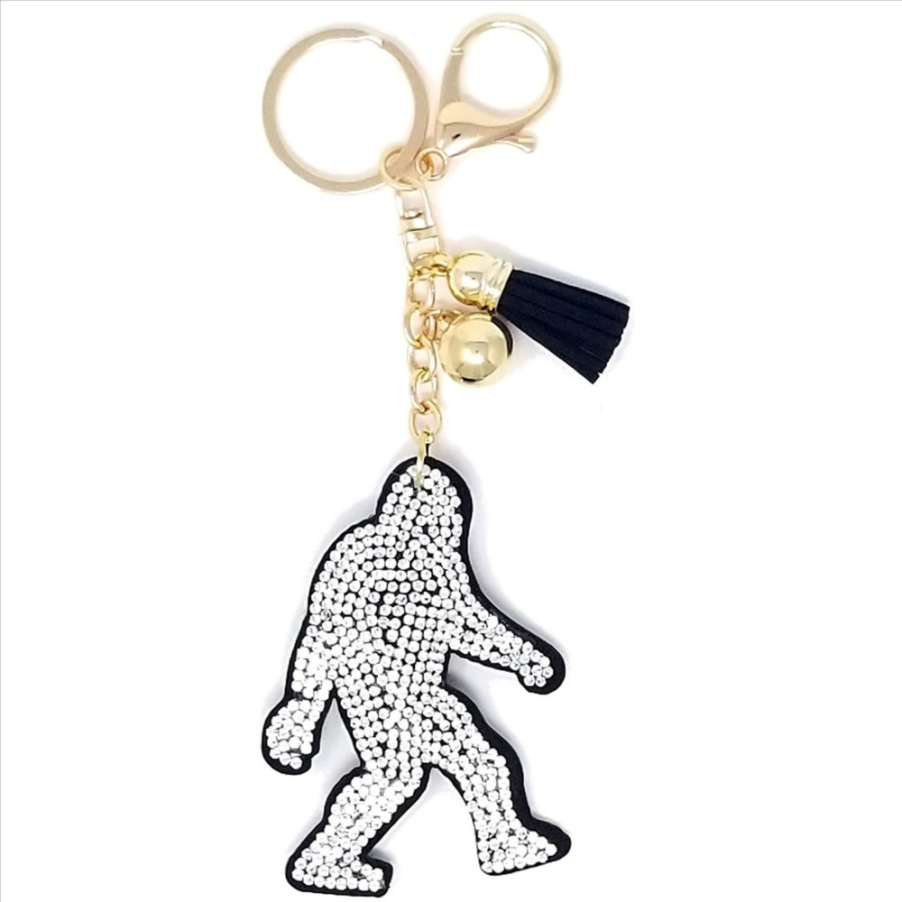 2/$20 Big Foot Puffy Key Chain / Puffy Purse Charm